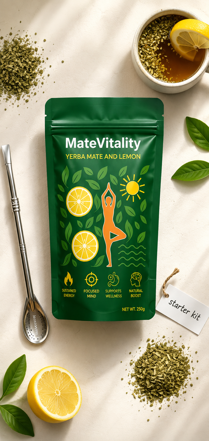 Mate Vitality website redesign
